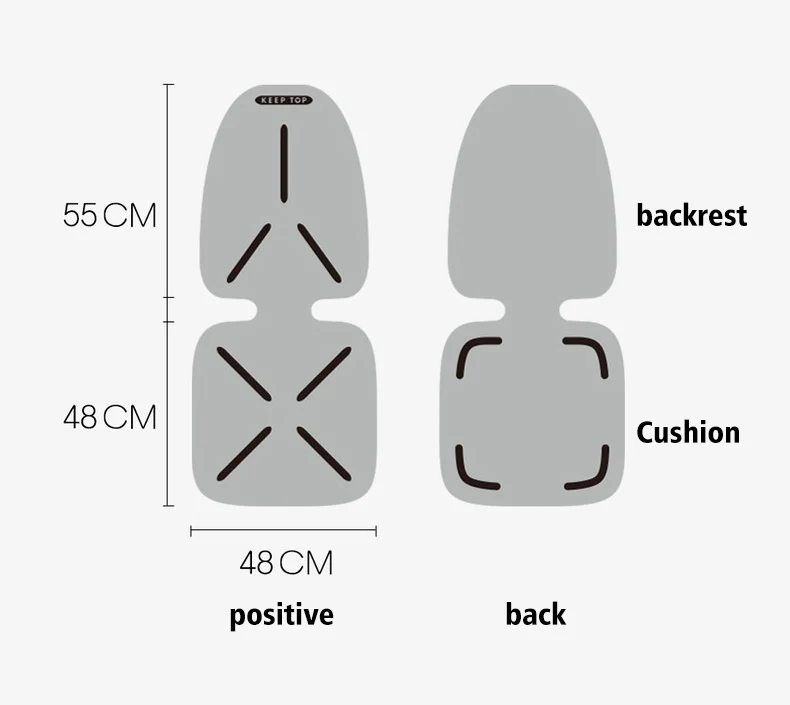 Car Child Safety Seat Pad Protection Bottom Wear Mat for BYD - Image 10