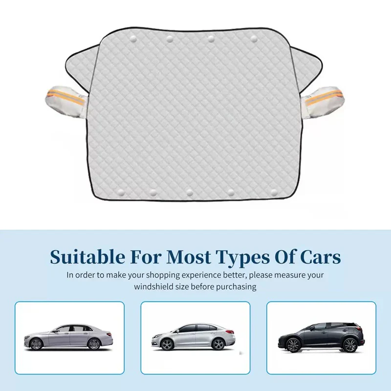 Car Windshield Snow Cover - Image 6
