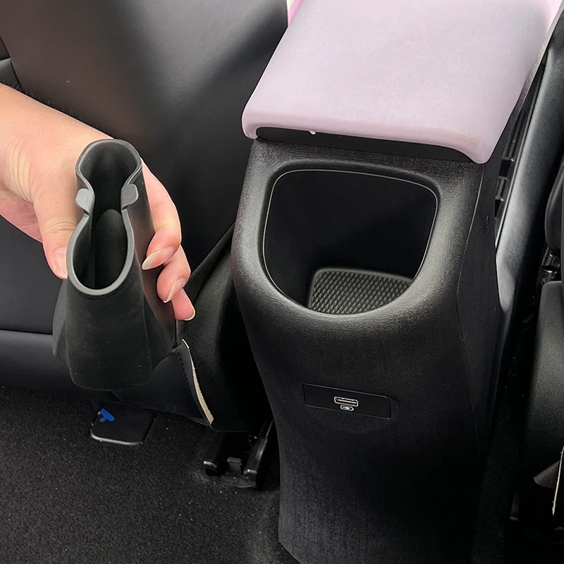 Center Armrest Box Rear Storage Box for BYD Dolphin - Image 7