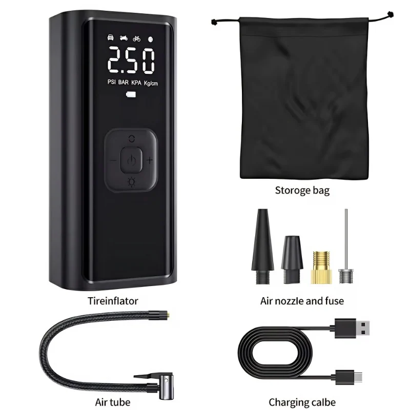 Portable Rechargeable Wireless Electric Tire Inflator for BYD - Image 15